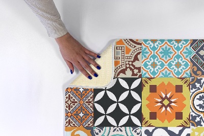 Kitchen rug Tiles with patterns