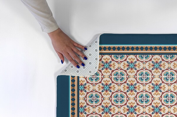 Kitchen rug Pattern on carpet
