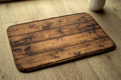 Kitchen rug Wooden planks