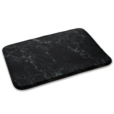 Kitchen rug Black Marble