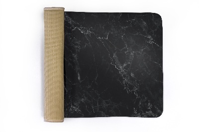 Kitchen rug Black Marble