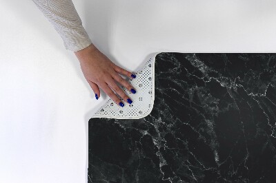 Kitchen rug Black Marble