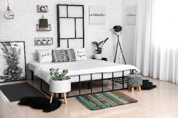 Rug Vertical wooden planks