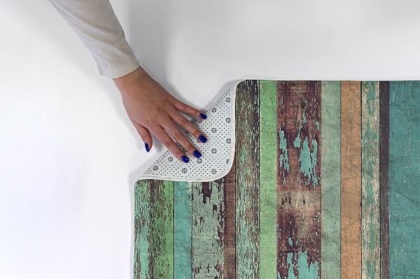 Rug Vertical wooden planks
