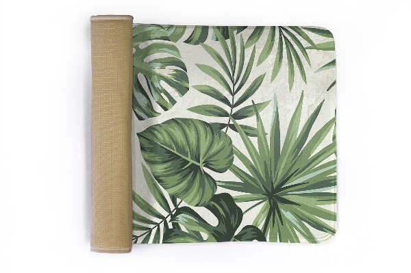 Rug Leaves of tropical plants