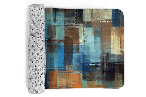 Rug Abstract geometric painting
