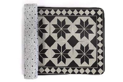 Rug Star geometric pattern