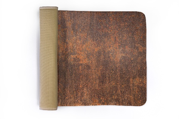 Kitchen rug Rusted metal