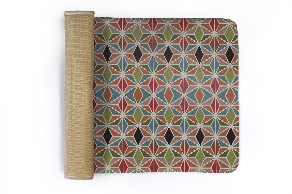 Kitchen rug Geometric pattern