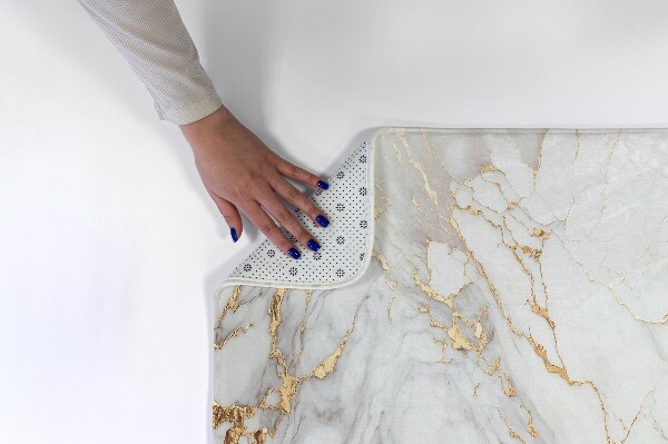 Kitchen rug Marble with veins