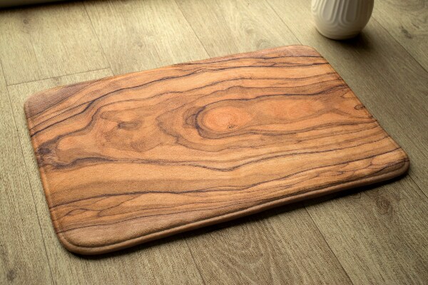 Kitchen rug Wood with a knot