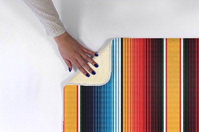 Rug Colorful vertical stripes