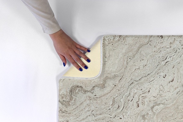 Kitchen rug Marble texture