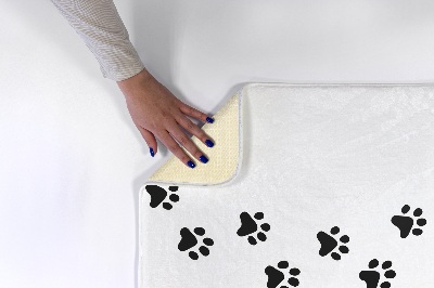 Rug Animal paw prints