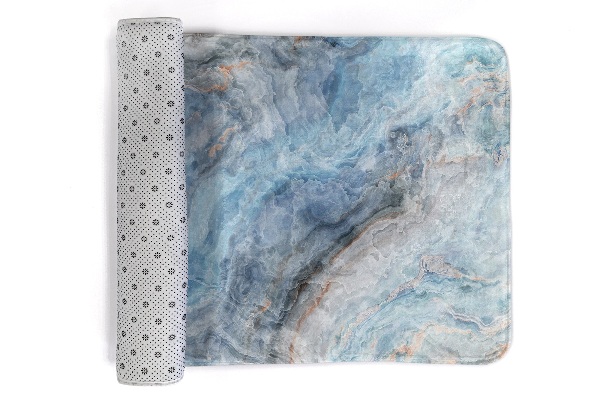 Living room rug Marble motif