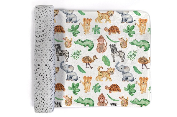 Rug Animals and leaves