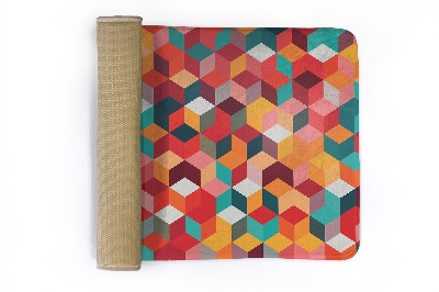 Rug Colorful geometric patterns