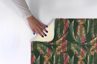 Rug Palm leaves pattern