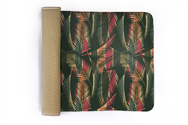 Rug Palm leaves pattern