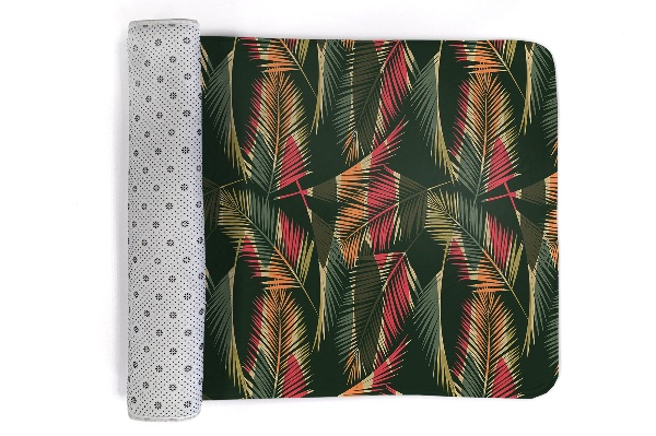 Rug Palm leaves pattern