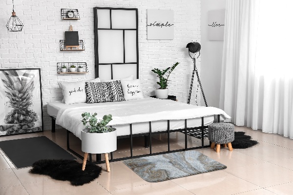 Living room rug Marble pattern