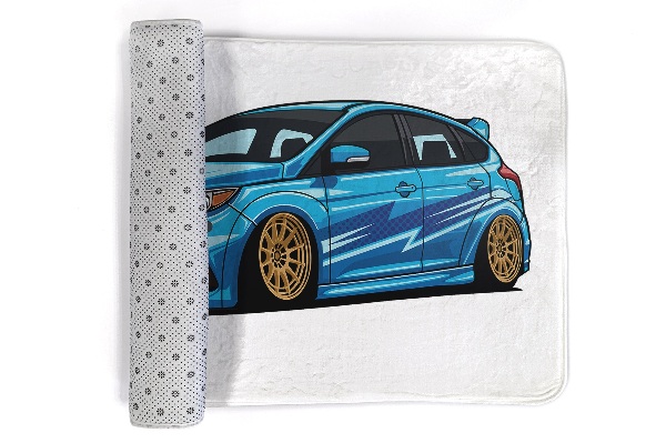 Rug Sports car
