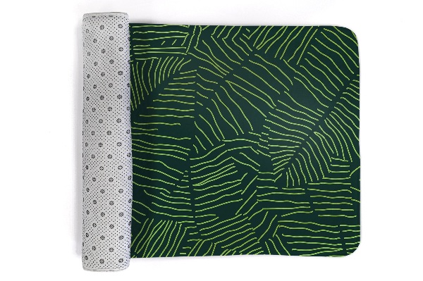 Kitchen rug Abstract line pattern