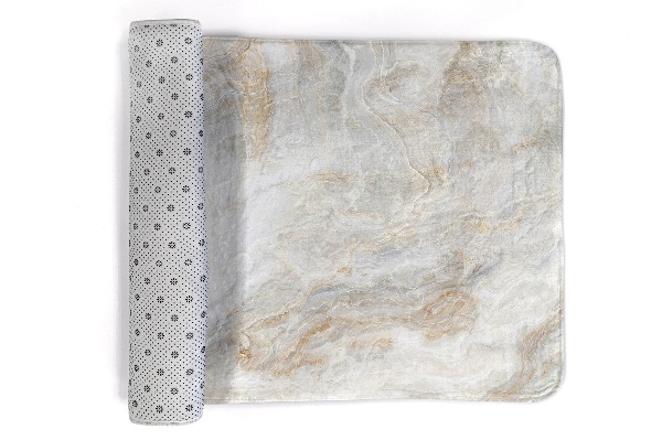 Kitchen rug Marble texture
