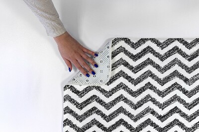 Rug Zigzag pattern