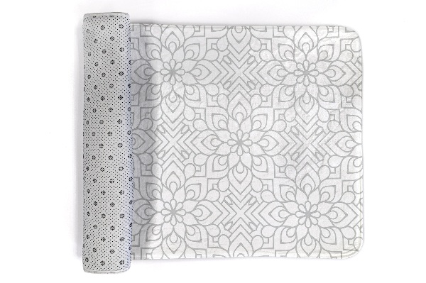 Rug Geometric floral pattern