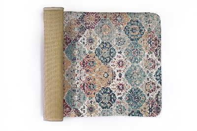 Living room rug Vintage pattern