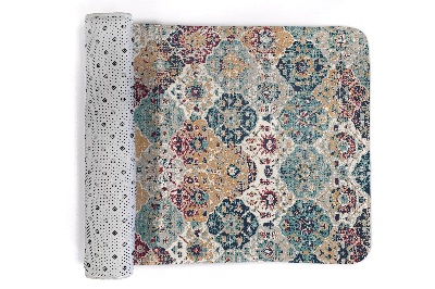 Living room rug Vintage pattern