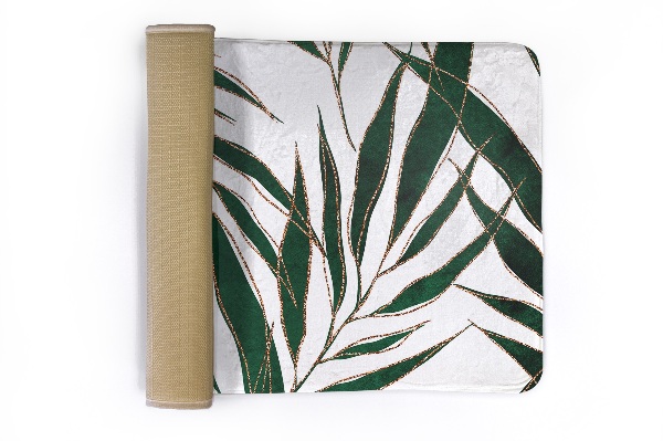 Rug Leaves with pattern