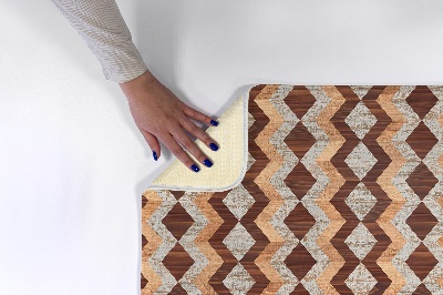 Kitchen rug Geometric pattern