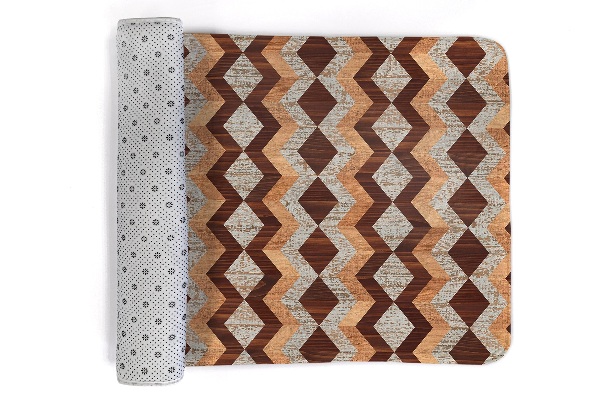Kitchen rug Geometric pattern