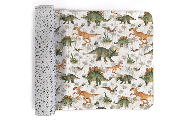 Rug Dinosaurs and plants
