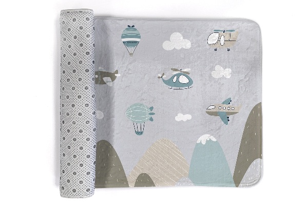 Rug Airplanes over the mountains