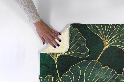 Living room rug Ginkgo leaves