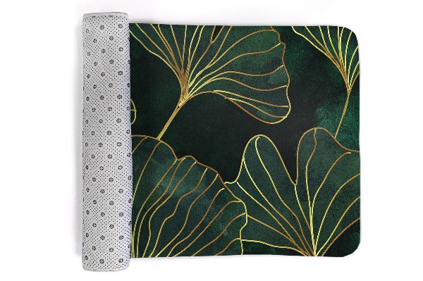 Living room rug Ginkgo leaves