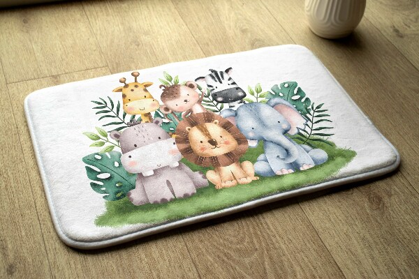 Rug Animals in the jungle