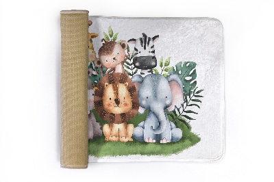 Rug Animals in the jungle