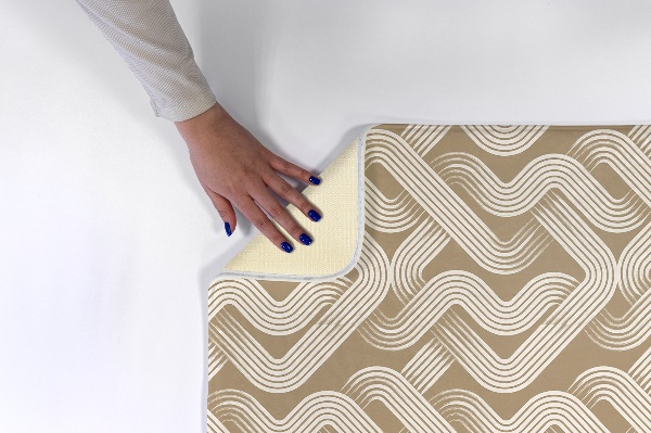 Kitchen rug Geometric pattern