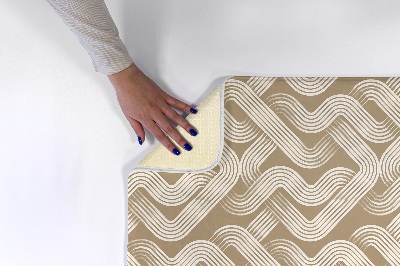 Kitchen rug Geometric pattern