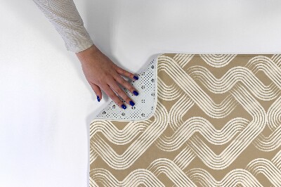 Kitchen rug Geometric pattern