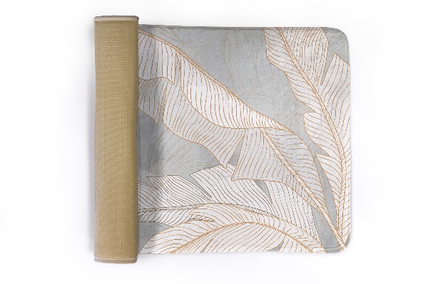 Rug Leaves on the background