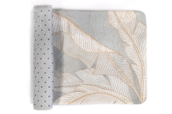 Rug Leaves on the background