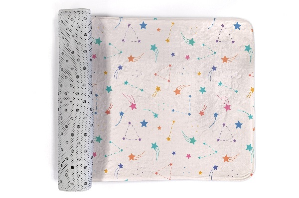 Rug Colorful star patterns