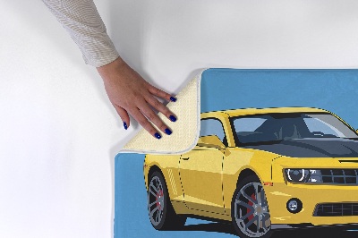 Rug Sports car