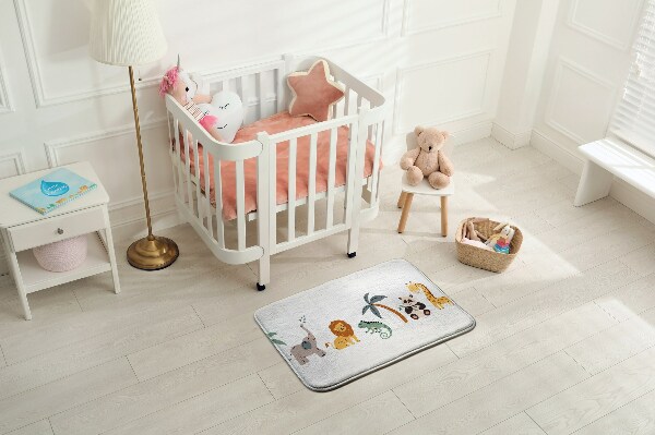 Rug Animals and palm tree
