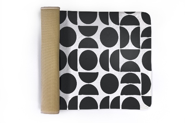 Kitchen rug Geometric shapes